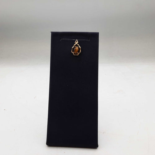 Diamond Pendant - Yellow Gold 14k (.585) 1.2 grams