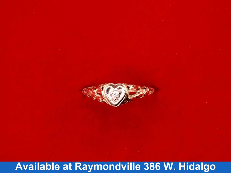 Women's Ring - Yellow Gold 10k (.417) 1.8 grams Size 8