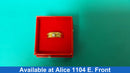 Women's Ring - Solitaire - Yellow Gold 14k (.585) 6.9 grams Size 9.5