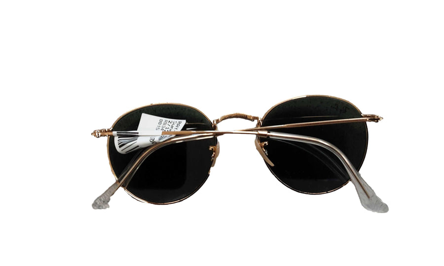 Ray-ban Rb3447 Round Metal Gold