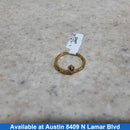 Women's Ring - Solitaire - Yellow Gold 14k (.585) 2 grams Size 6