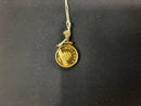 Coin Pendant - Yellow Gold 14k (.585) 2.3 grams