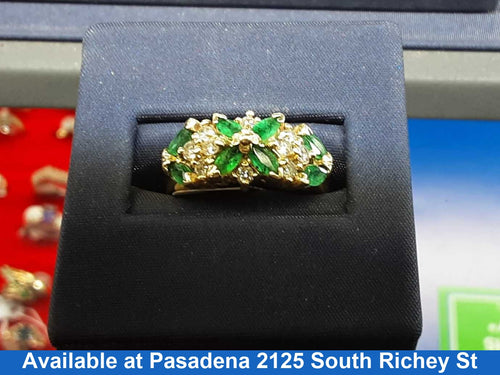 Women's Ring - Yellow Gold 14k (.585) 4.7 grams Size 7