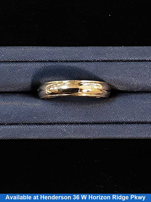 Ring - Wedding Band - Yellow Gold 14k (.585) 3.8 grams Size 20