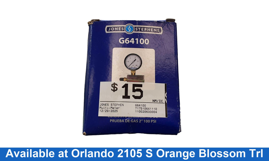 Jones Stephen G64100 Gold Gauge / Meter
