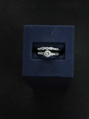 Ring - Engagement Set - White Gold 14k (.585) 4.1 grams Size 20