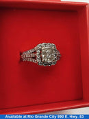 Women's Ring - White Gold 14k (.585) 4.6 grams Size 9