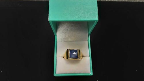 Men's Ring - Yellow Gold 10k (.417) 6.4 grams Size 10.5