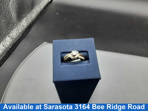 Women's Ring - Yellow Gold 14k (.585) 4.2 grams Size 7.5