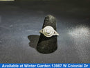 Women's Ring - White Gold 10k (.417) 3.4 grams Size 7