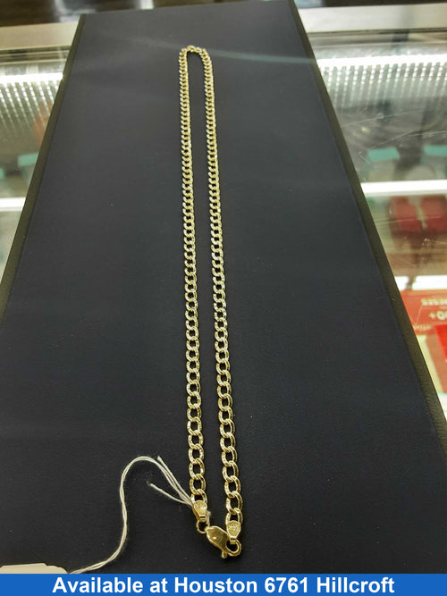 Chain - Yellow Gold 14k (.585) 9.8 grams 22 inch