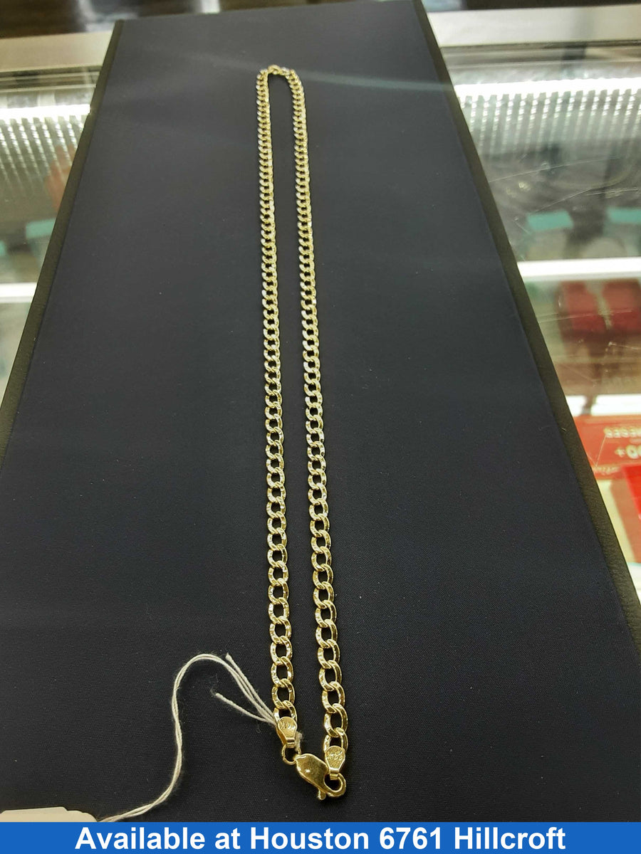 Chain - Yellow Gold 14k (.585) 9.8 grams 22 inch