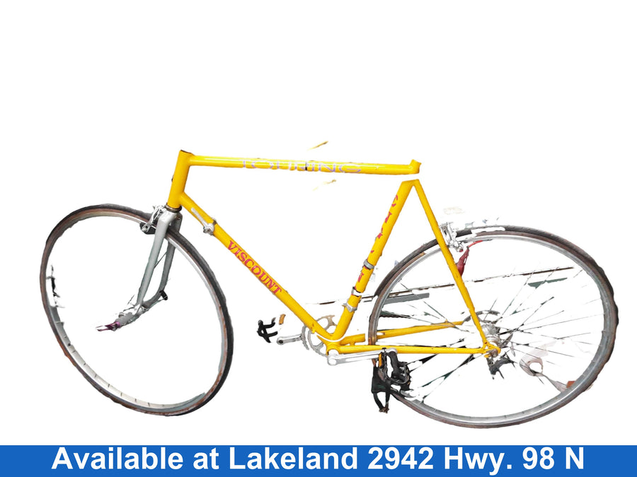 Viscout Touring Yellow Cruiser Bike