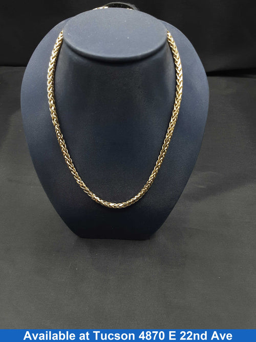 Fox Tail Chain - Yellow Gold 10k (.417) 9.7 grams 10 inch