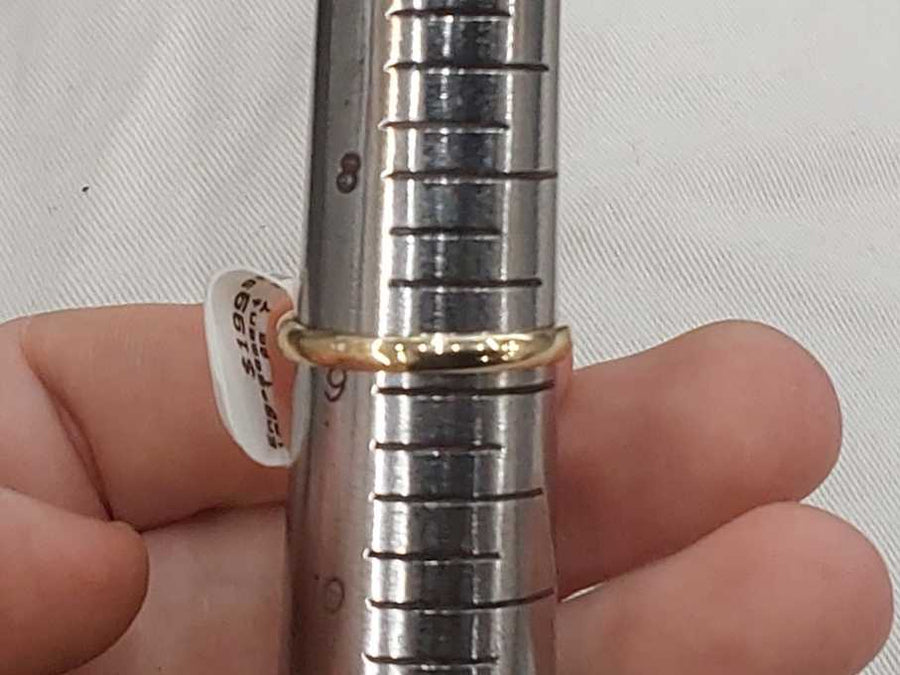 Ring - Engagement Set - Yellow Gold 10k (.417) 1.8 Grams Size 9
