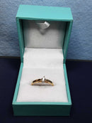 Women's Ring - Yellow Gold 10k (.417) 2.2 grams Size 7.5