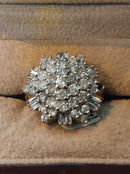 Women's Ring - Yellow Gold 14k (.585) 7.1 grams Size 8.5