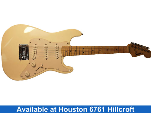 Fender Squier Mini White Electric Classic Guitar
