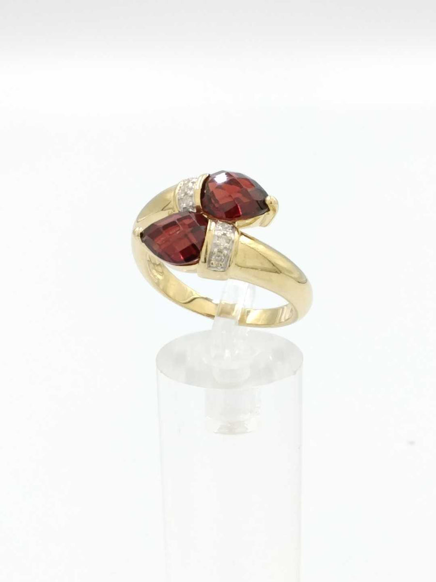 Women's Ring - Yellow Gold 14k (.585) 6.4 grams Size 10