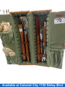 Verona Wine Picnic Basket Beige / Tan Small Kitchen Appliance
