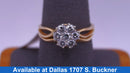 Women's Ring - Yellow Gold 14k (.585) 4.6 grams Size 10