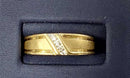 Men's Ring - Yellow Gold 10k (.417) 2.9 grams Size 9.5