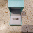 Ring - Engagement Set - White Gold 14k (.585) 4.4 grams Size 7
