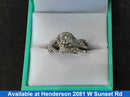 Ring - Wedding Set - Silver 4.2 grams Size 8.5
