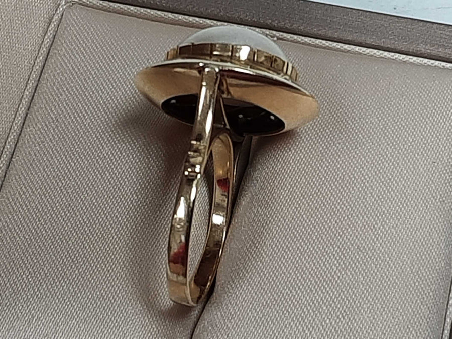 Women's Ring - Yellow Gold 14k (.585) 4.5 grams Size 7.5