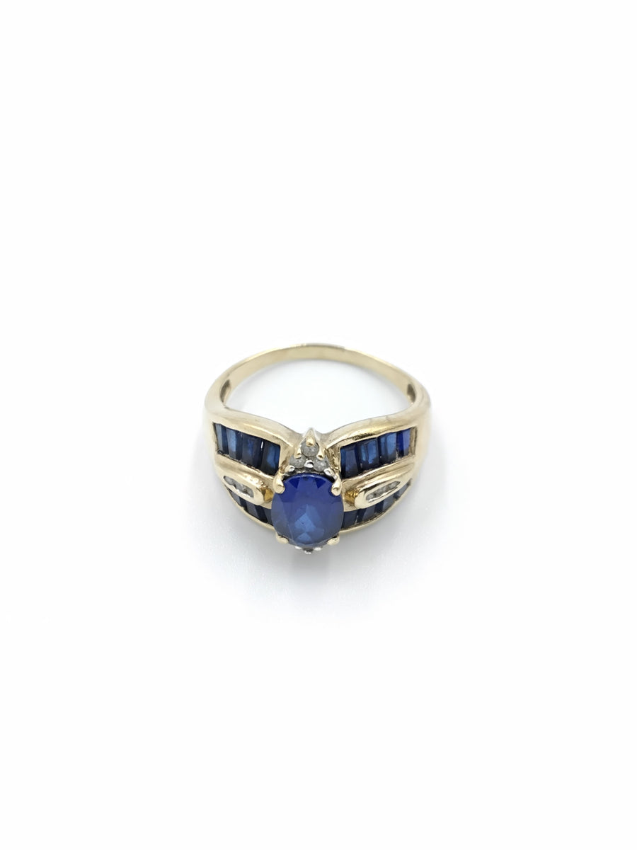 Women's Ring - Yellow Gold 10k (.417) 4.7 grams Size 9