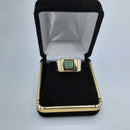 Men's Ring - Yellow Gold 14k (.585) 9 grams Size 7