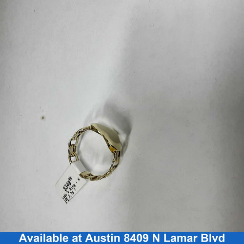 Men's Ring - Yellow Gold 14k (.585) 2.6 grams Size 8