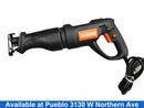 Warrior 57806 Black Corded Reciprocating Saw