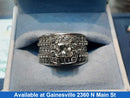 Ring - Wedding Set - White Gold 14k (.585) 12.6 grams Size 6.5