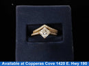 Ring - Engagement Set - Yellow Gold 18k (.750) 2.2 grams Size 6