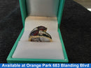 Women's Ring - Yellow Gold 14k (.585) 6.2 grams Size 9