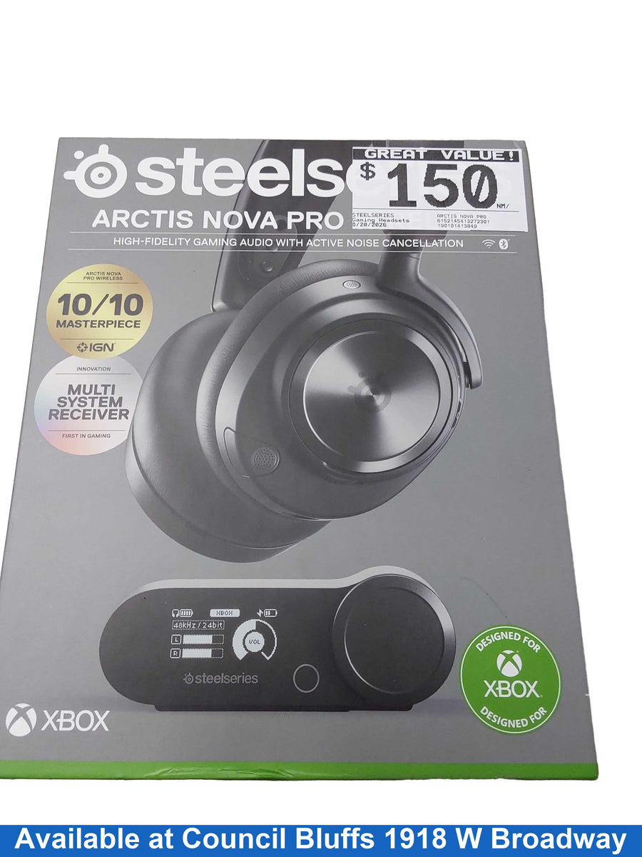 Steelseries Arctis Nova Pro Black Gaming Headset