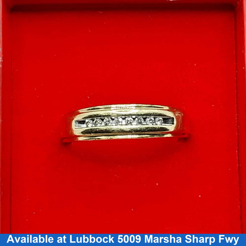 Men's Ring - Yellow Gold 10k (.417) 3 grams Size 12