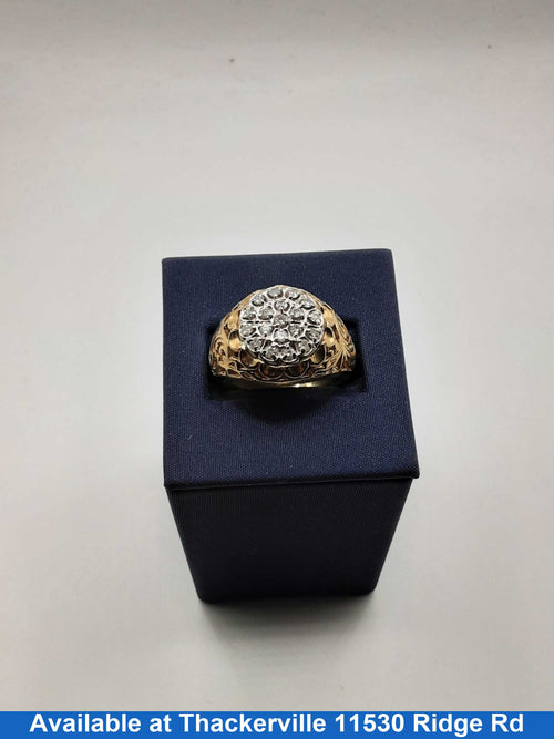 Women's Ring - Yellow Gold 10k (.417) 8 grams Size 8