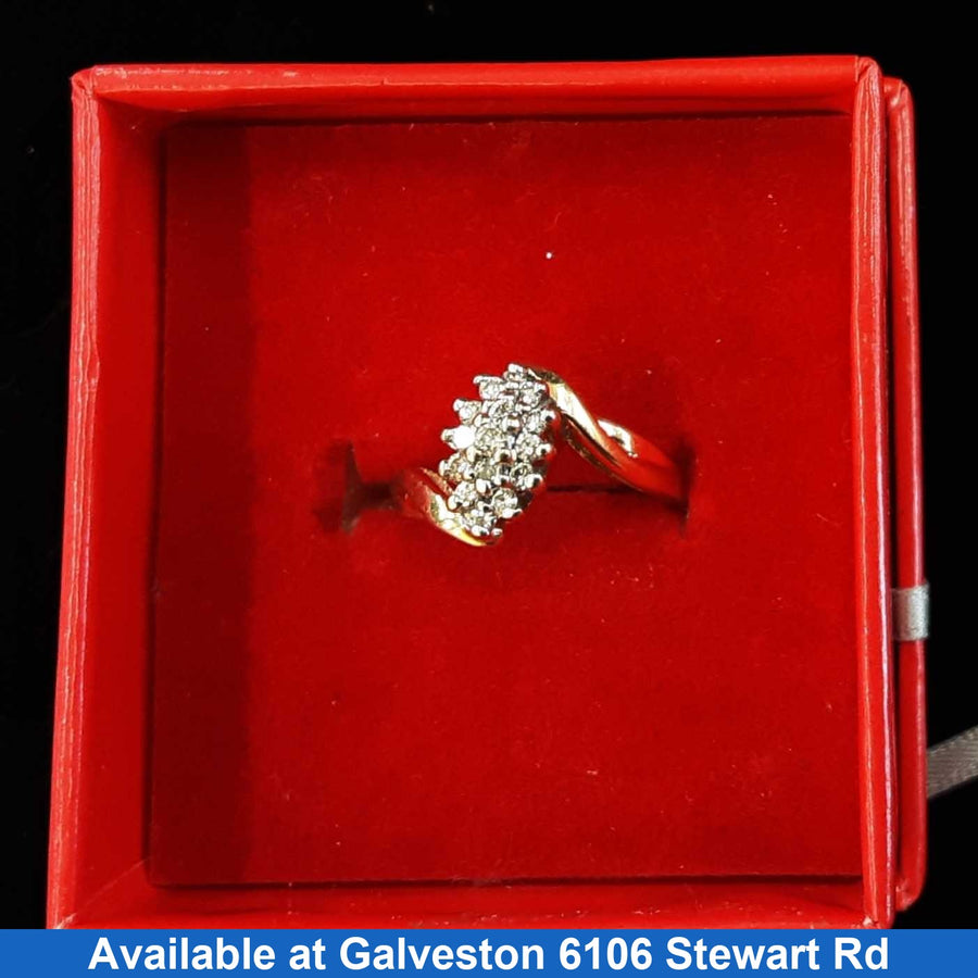 Women's Ring - White Gold 14k (.585) 2.9 grams Size 4