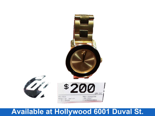 Movado Mb013346038 Gold Regular Watch