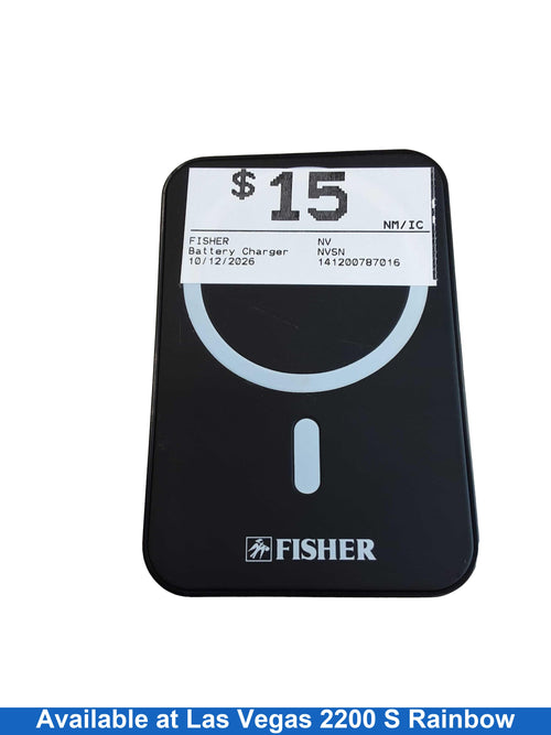 Fisher Black Battery Charger