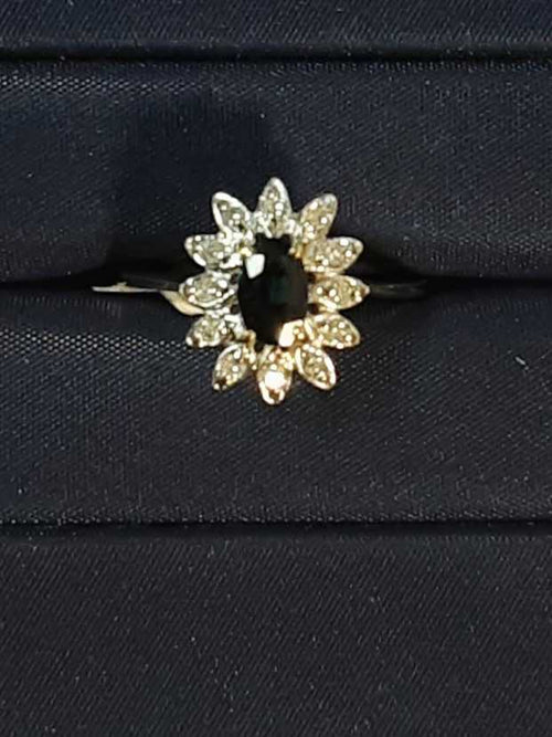 Women's Ring - Yellow Gold 10k (.417) 2.5 grams Size 20
