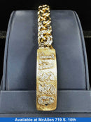 ID Bracelet - Yellow Gold 14k (.585) 107.1 grams 10 inch