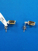 Earrings - White Gold 10k (.417) 3.4 grams