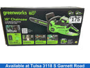 Greenworks Cs60l2510 Green Chain Saw