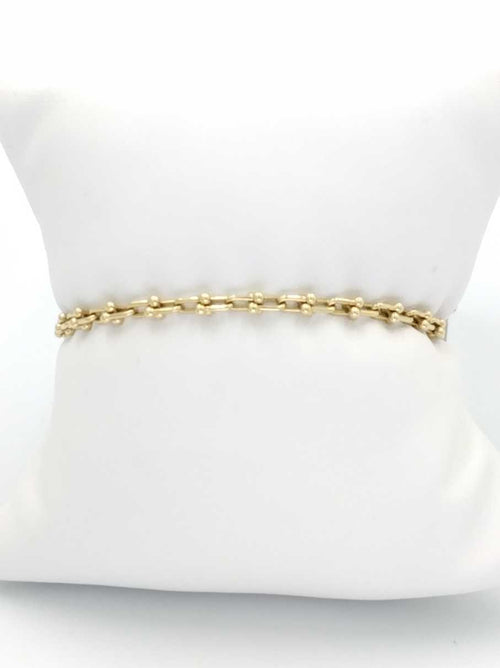 Link Bracelet - Yellow Gold 14k (.585) 10.18 grams 7 inch