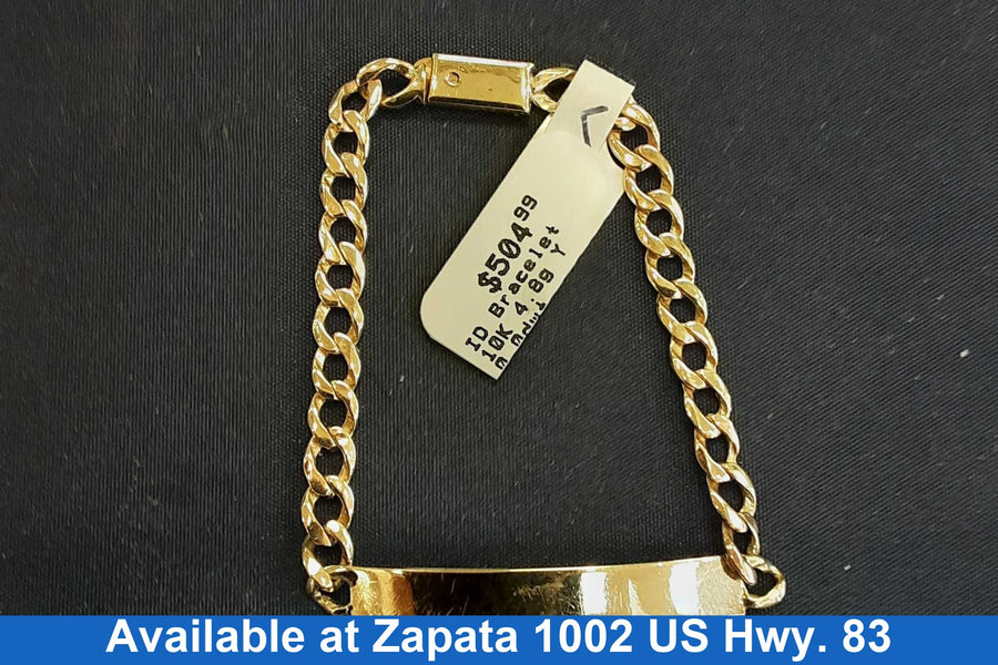 ID Bracelet - Yellow Gold 10k (.417) 4.8 grams 10 inch