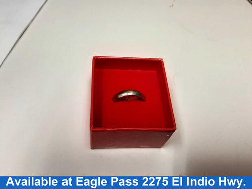 Ring - Wedding Band - White Gold 14k (.585) 4.6 grams Size 20