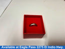 Ring - Wedding Band - White Gold 14k (.585) 4.6 grams Size 20
